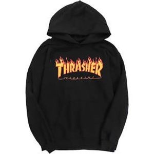 Thrasher throw over hoodie